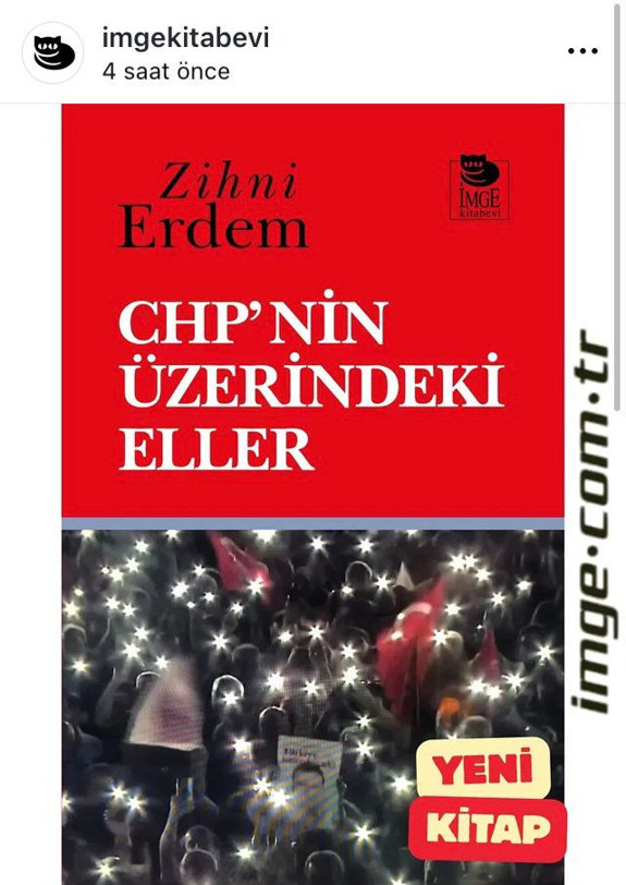 Zihni Erdem'in Kahramanı CHP Üzerindeki Eller Kitabı