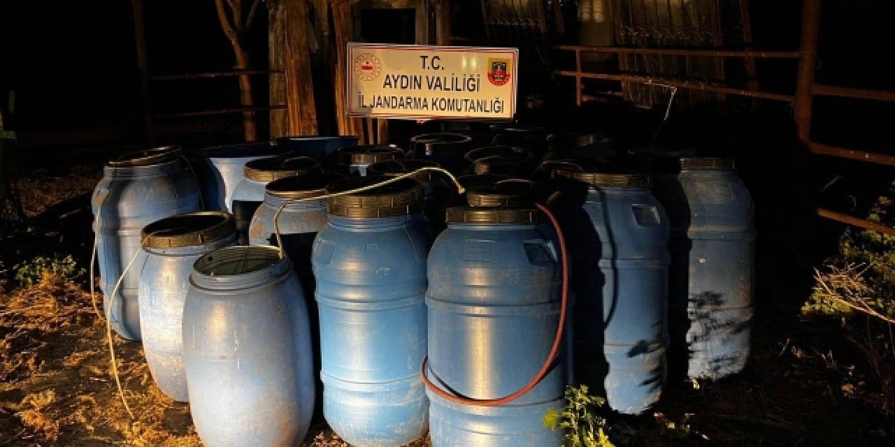 Aydın’da 6 ton sahte şarap ele geçirildi