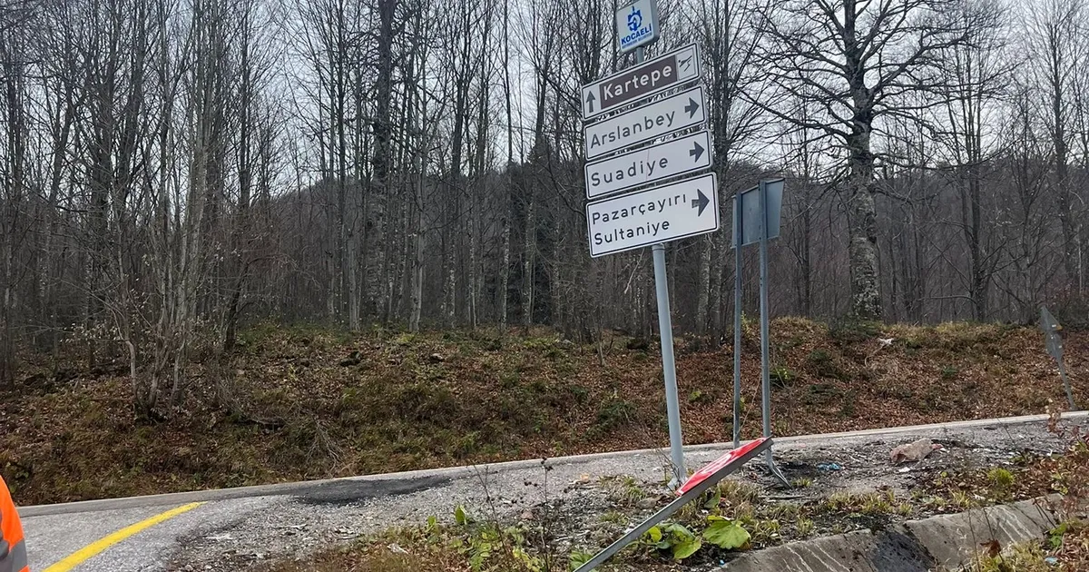 Kartepe zirve yolunda güvenli ulaşım için yenileme