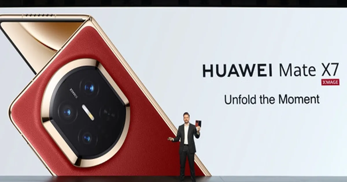 Now Is Yours: Huawei Mate X7’yi yenilikçi ürünlerden oluşan yeni bir seriyle piyasaya sürüyor
