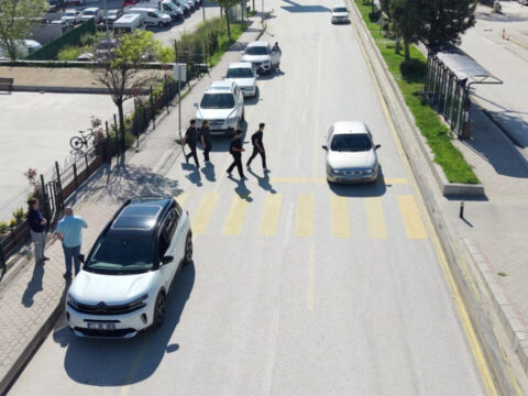 Bozüyük’te Drone ile Güçlendirilen Trafik Denetimleri