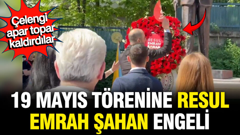 Şişli’de 19 Mayıs Töreninde Gerilim: Çelenk Apar Topar Kaldırıldı