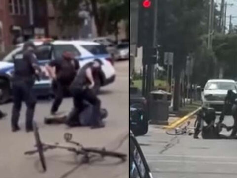 Abdde polis dehseti siyahi supheli basindan vuruldu gxtCxnaI